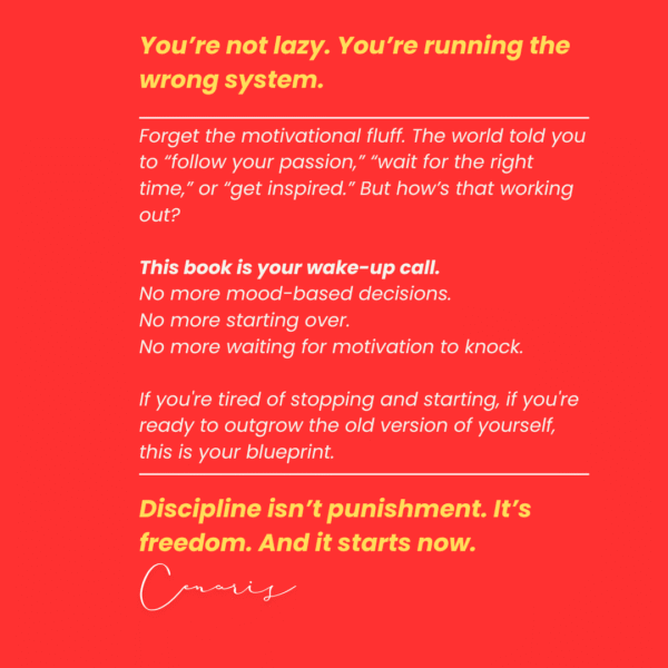 Discipline Over Mood Blueprint - Image 2